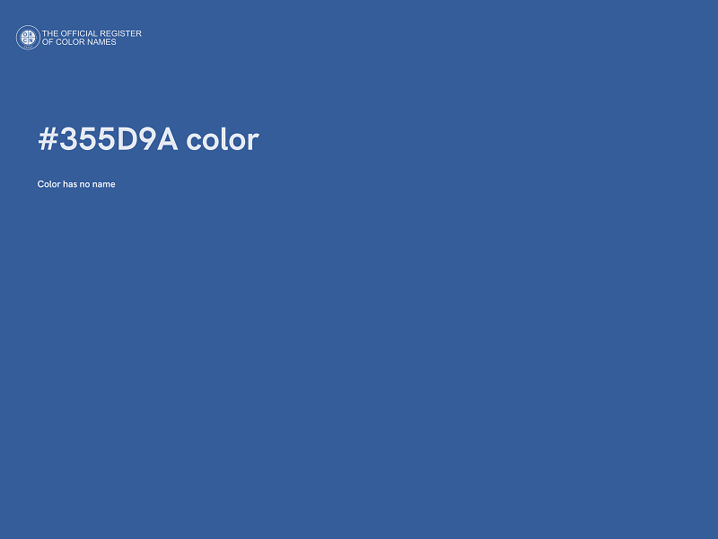 #355D9A color image