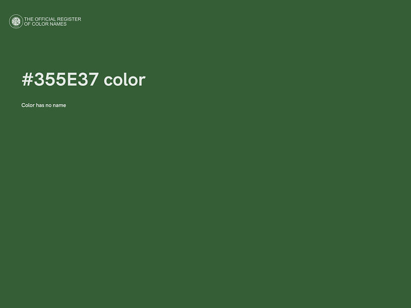 #355E37 color image