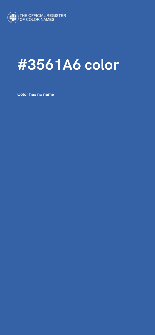 #3561A6 color image