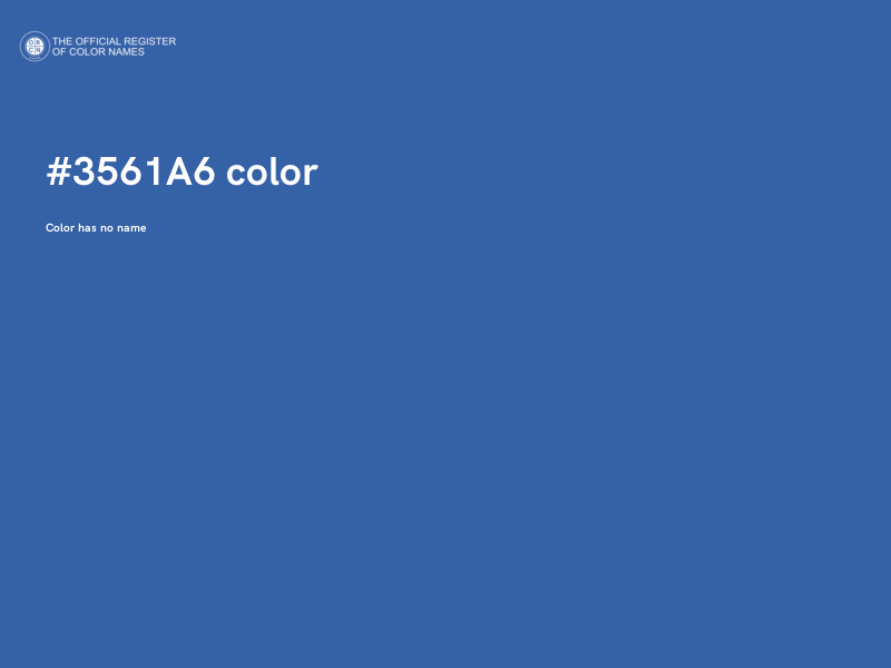 #3561A6 color image