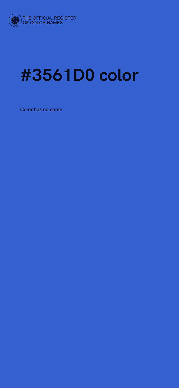 #3561D0 color image