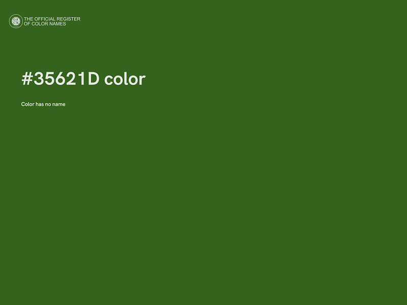 #35621D color image