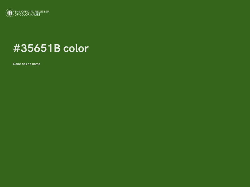 #35651B color image
