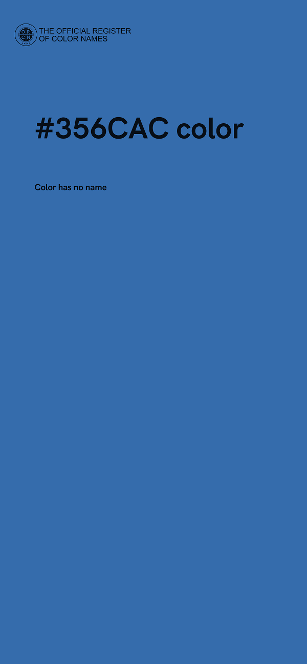 #356CAC color image