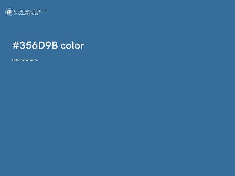 #356D9B color image