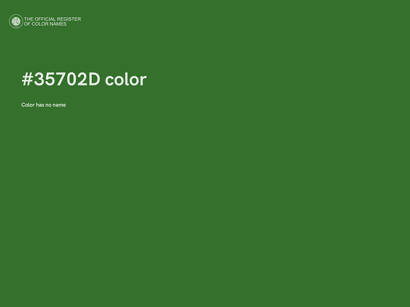 #35702D color image