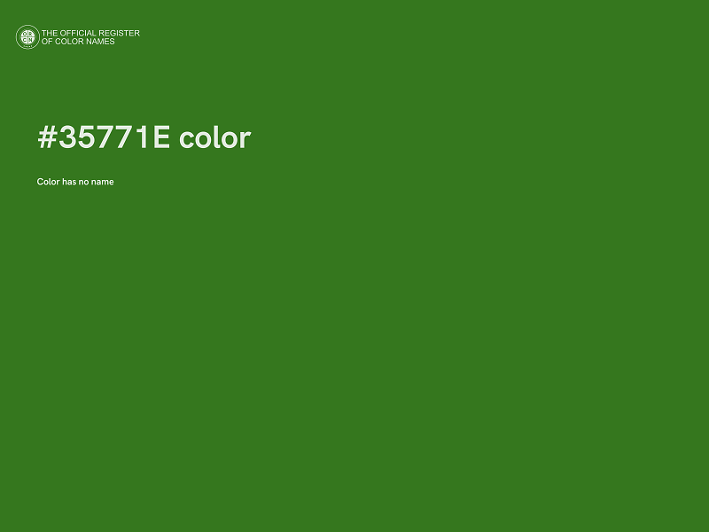 #35771E color image