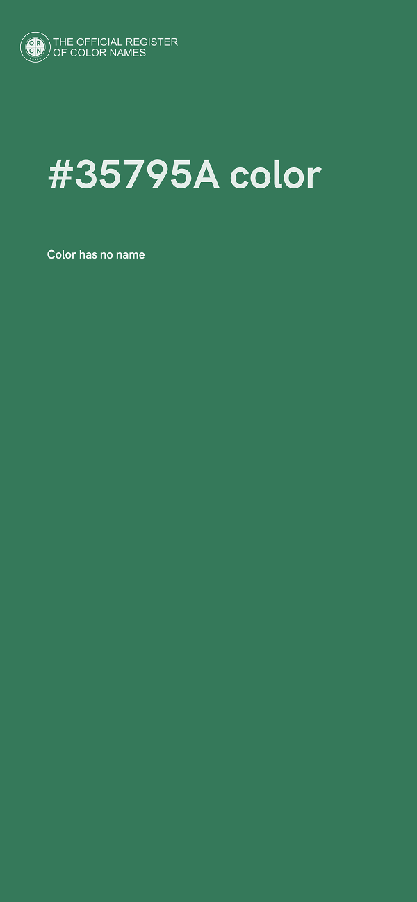 #35795A color image