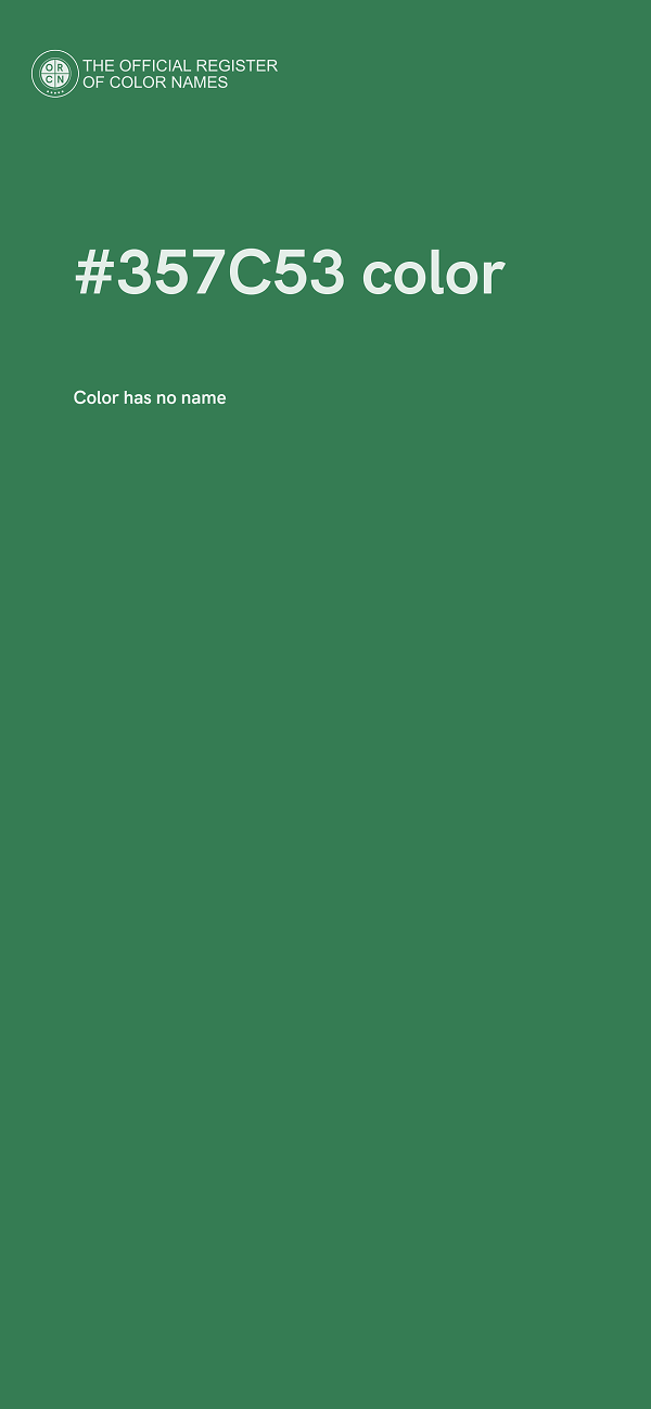 #357C53 color image