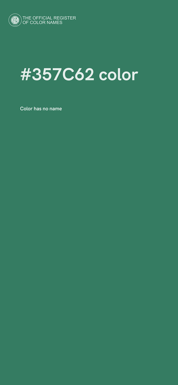 #357C62 color image