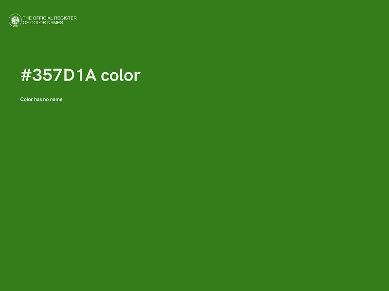 #357D1A color image