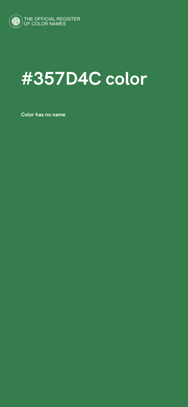 #357D4C color image