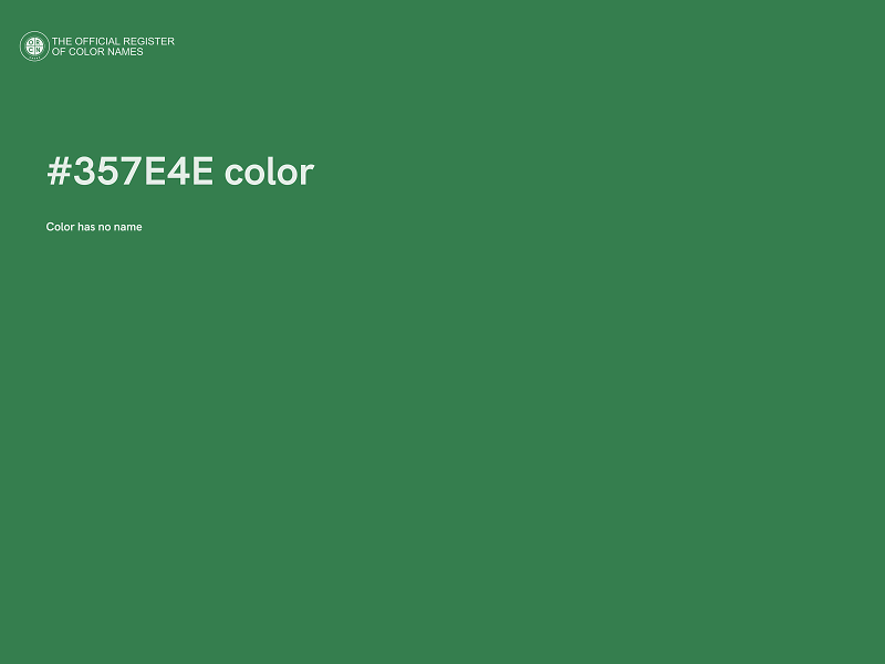 #357E4E color image