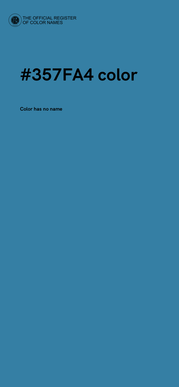 #357FA4 color image
