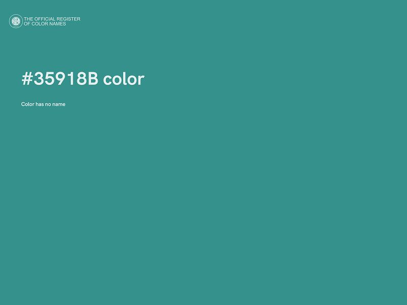 #35918B color image