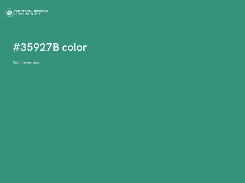 #35927B color image