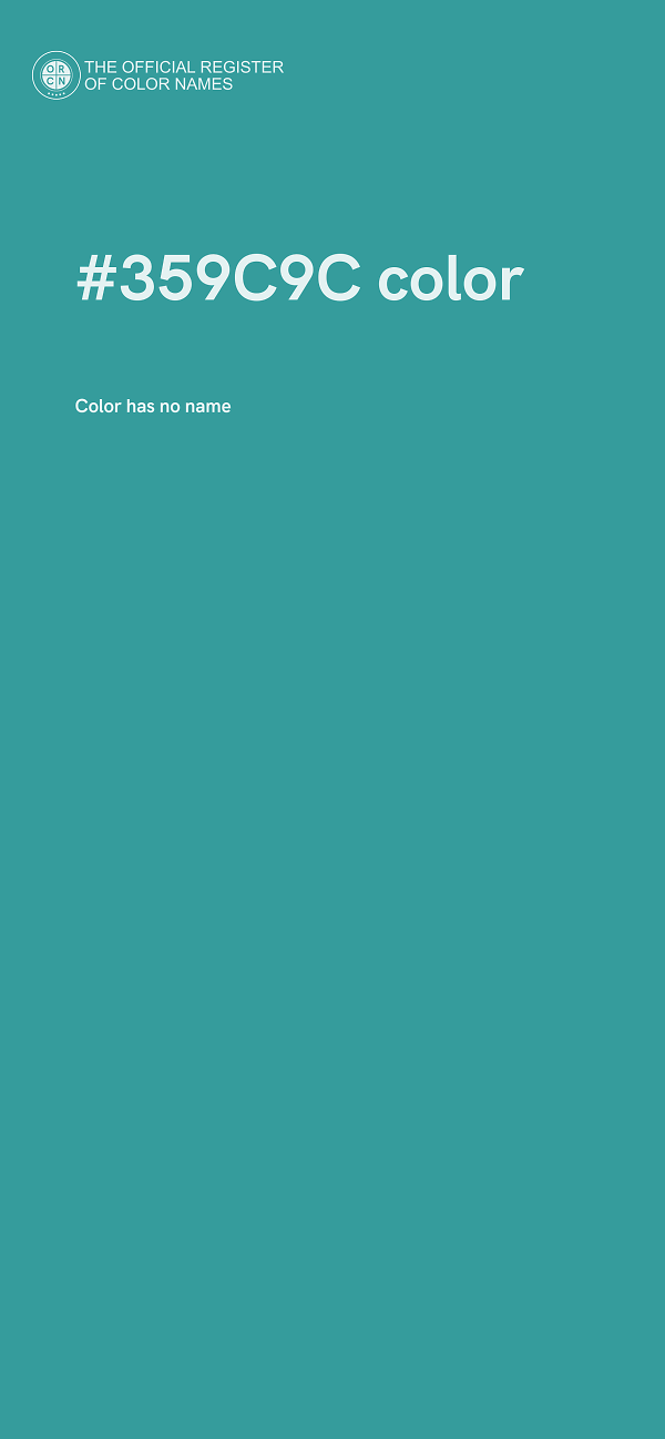 #359C9C color image