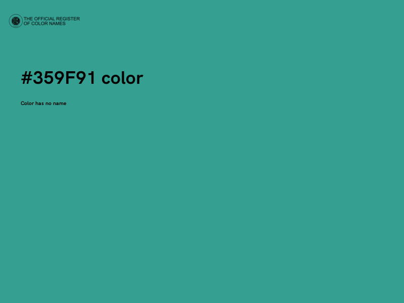 #359F91 color image