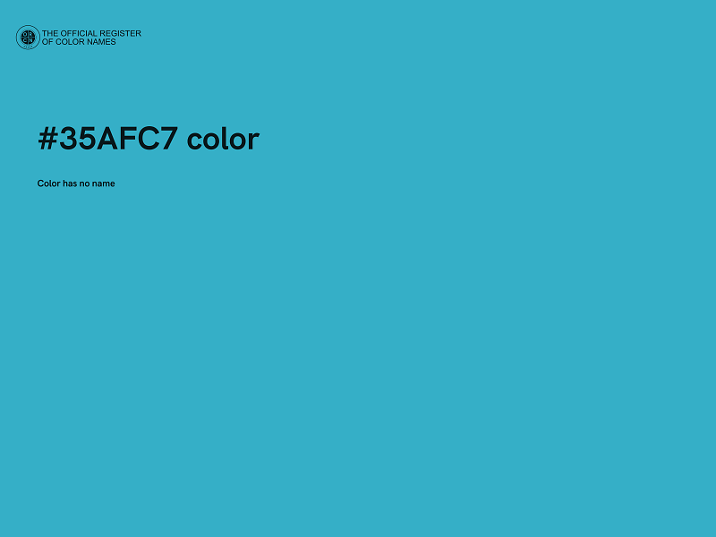 #35AFC7 color image