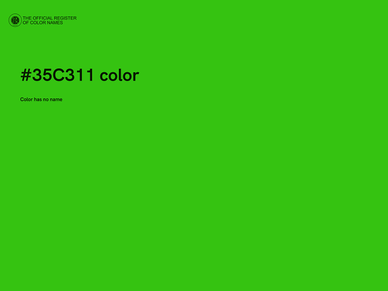 #35C311 color image