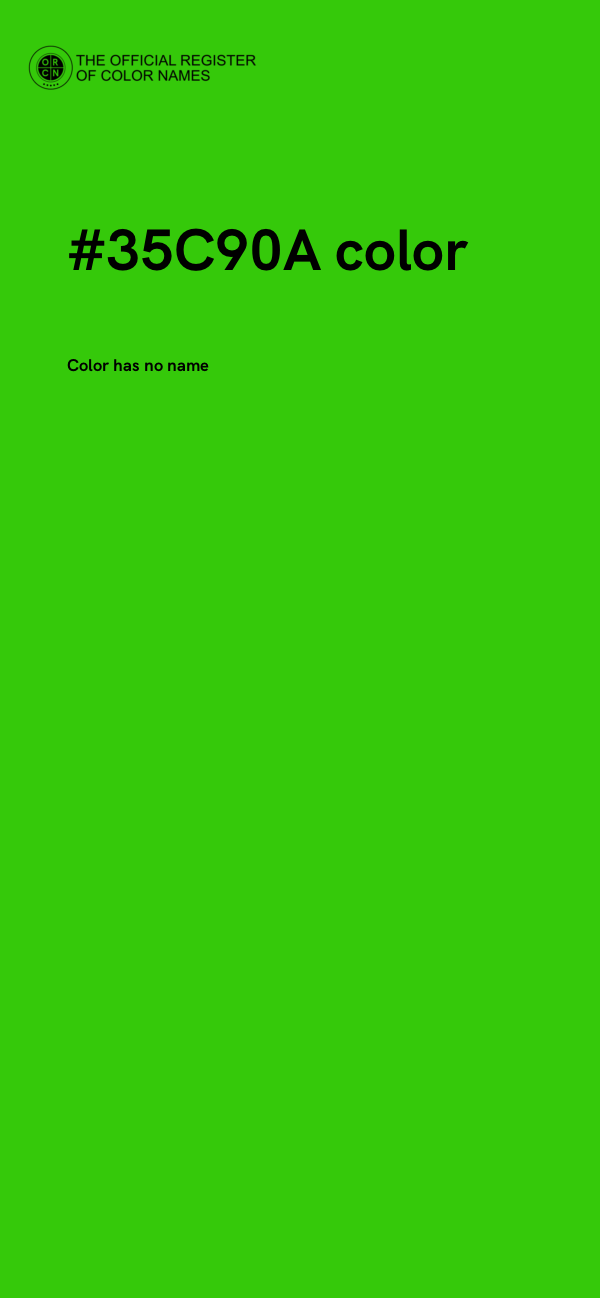 #35C90A color image