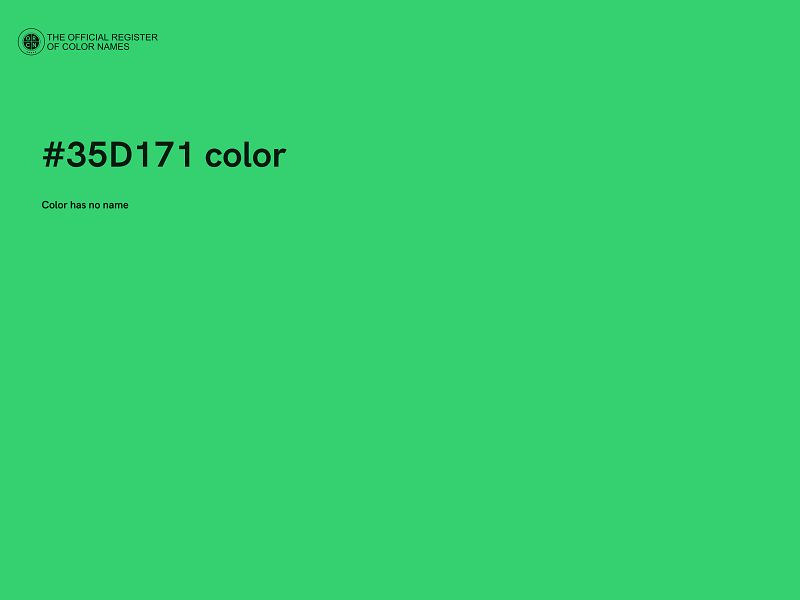 #35D171 color image
