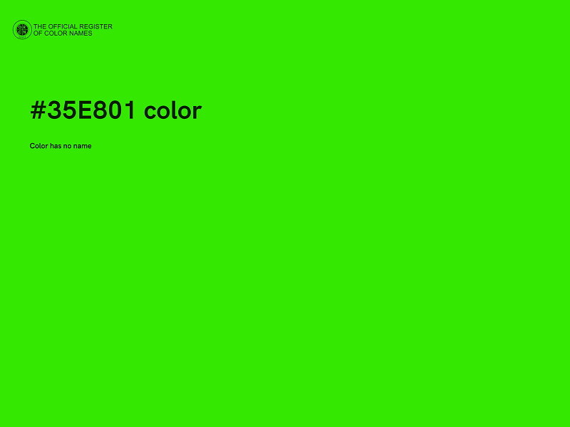 #35E801 color image