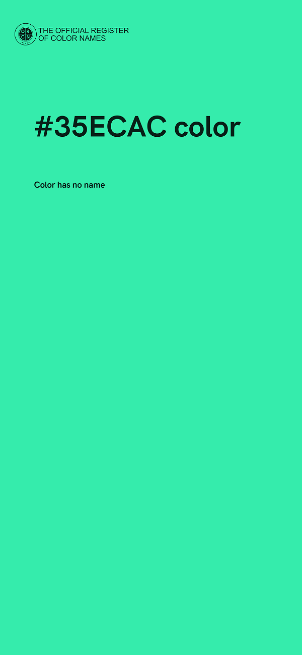 #35ECAC color image