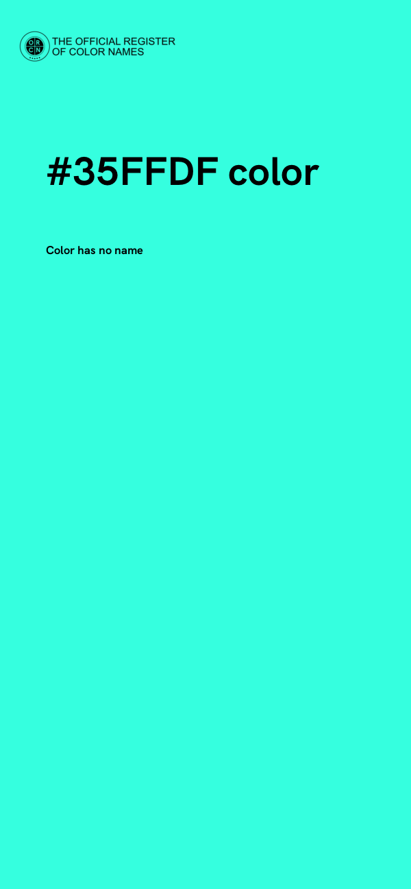 #35FFDF color image