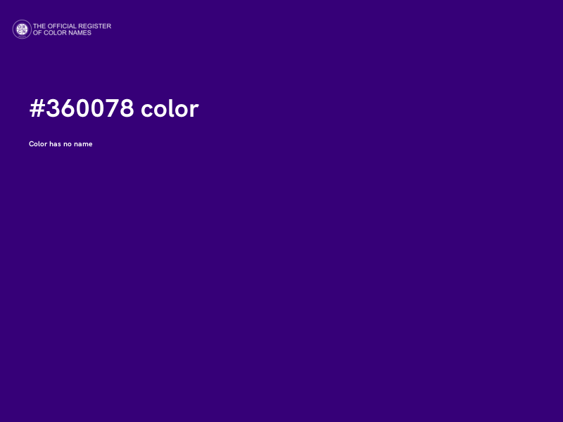 #360078 color image