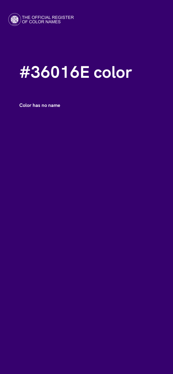 #36016E color image