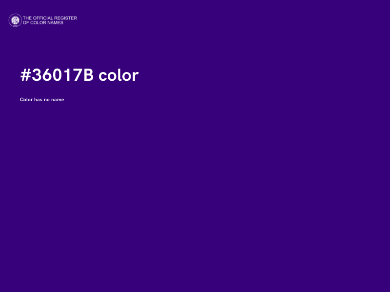 #36017B color image