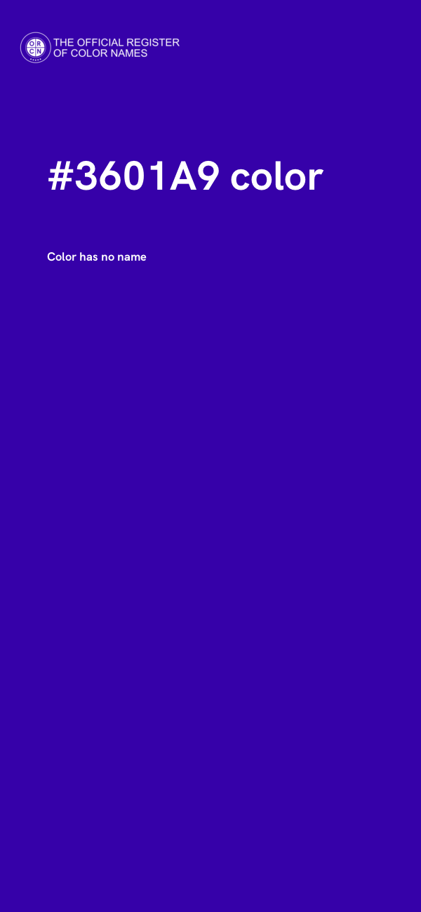 #3601A9 color image