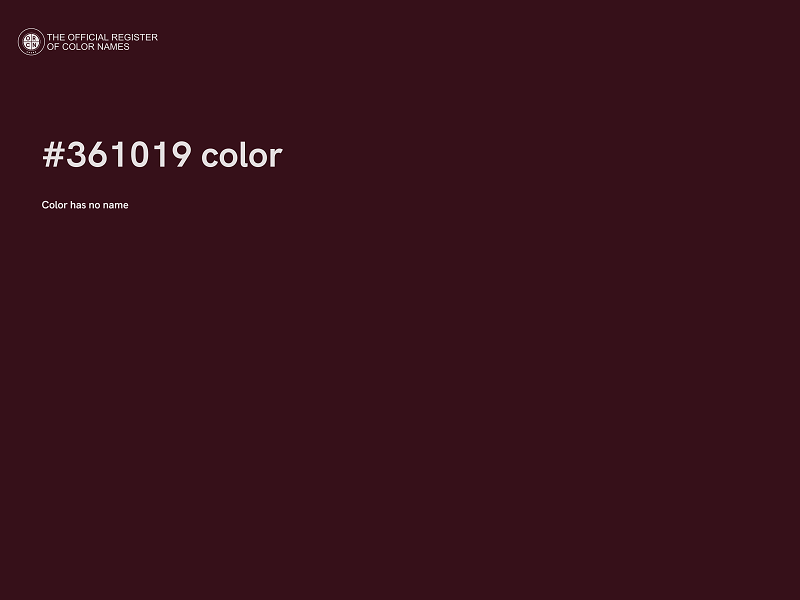 #361019 color image