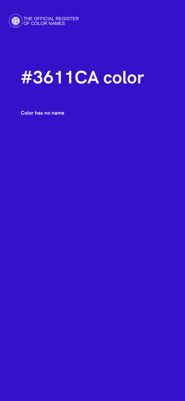 #3611CA color image