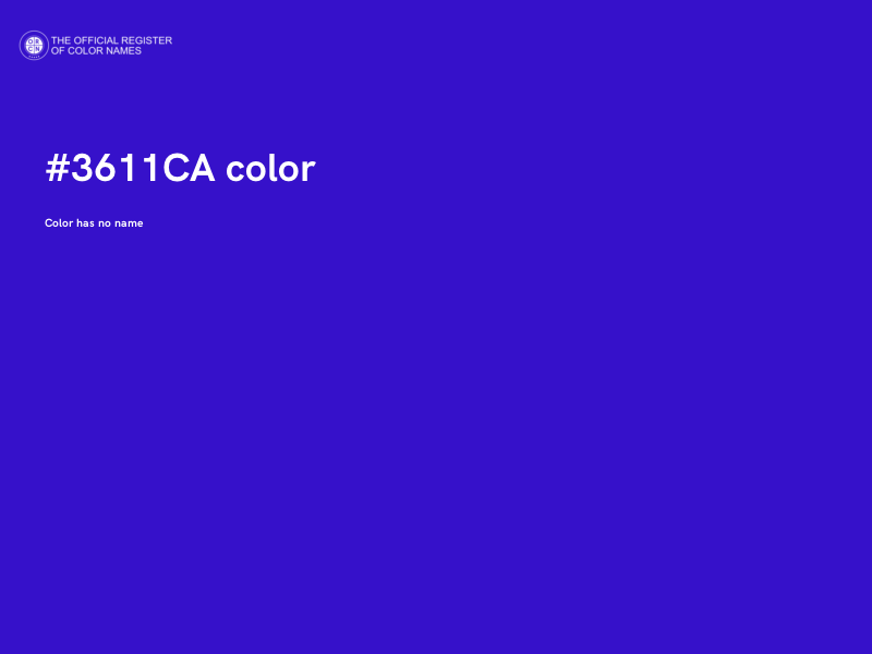 #3611CA color image