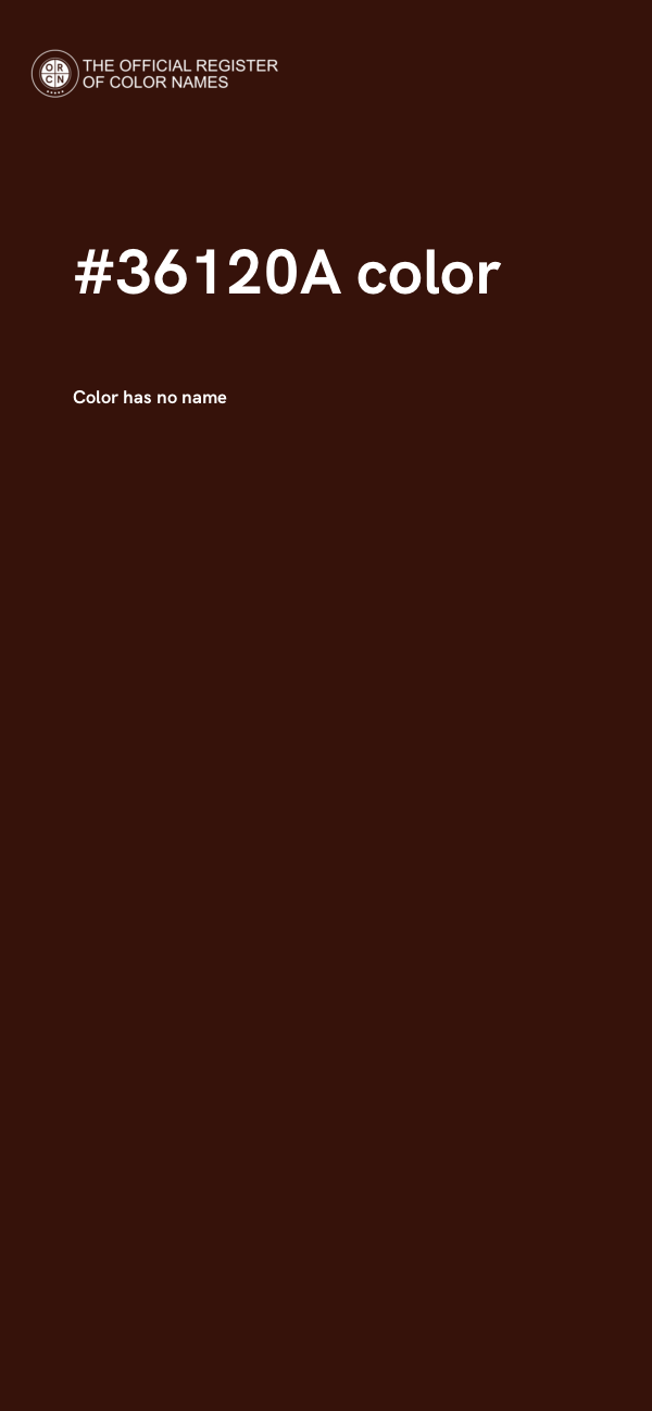 #36120A color image