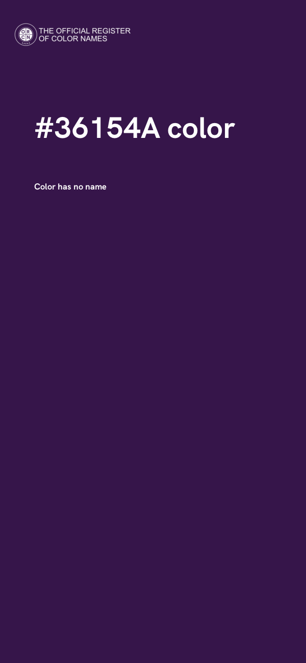 #36154A color image