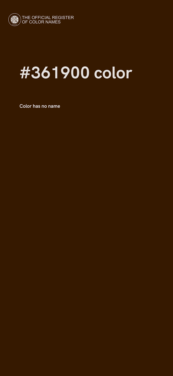 #361900 color image