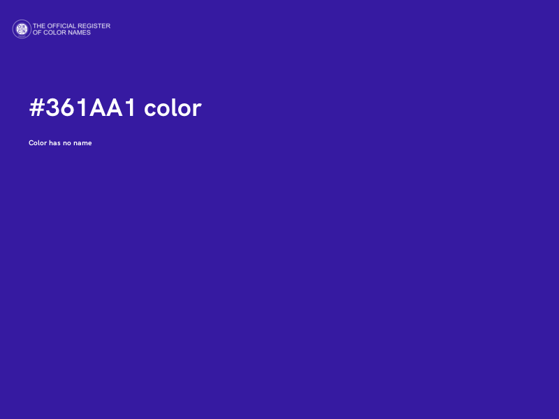 #361AA1 color image