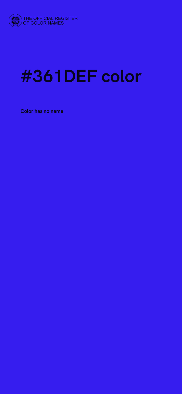 #361DEF color image