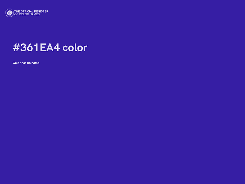 #361EA4 color image