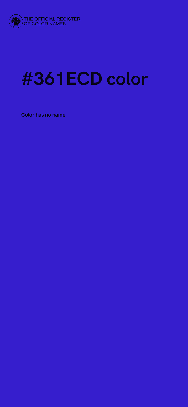 #361ECD color image