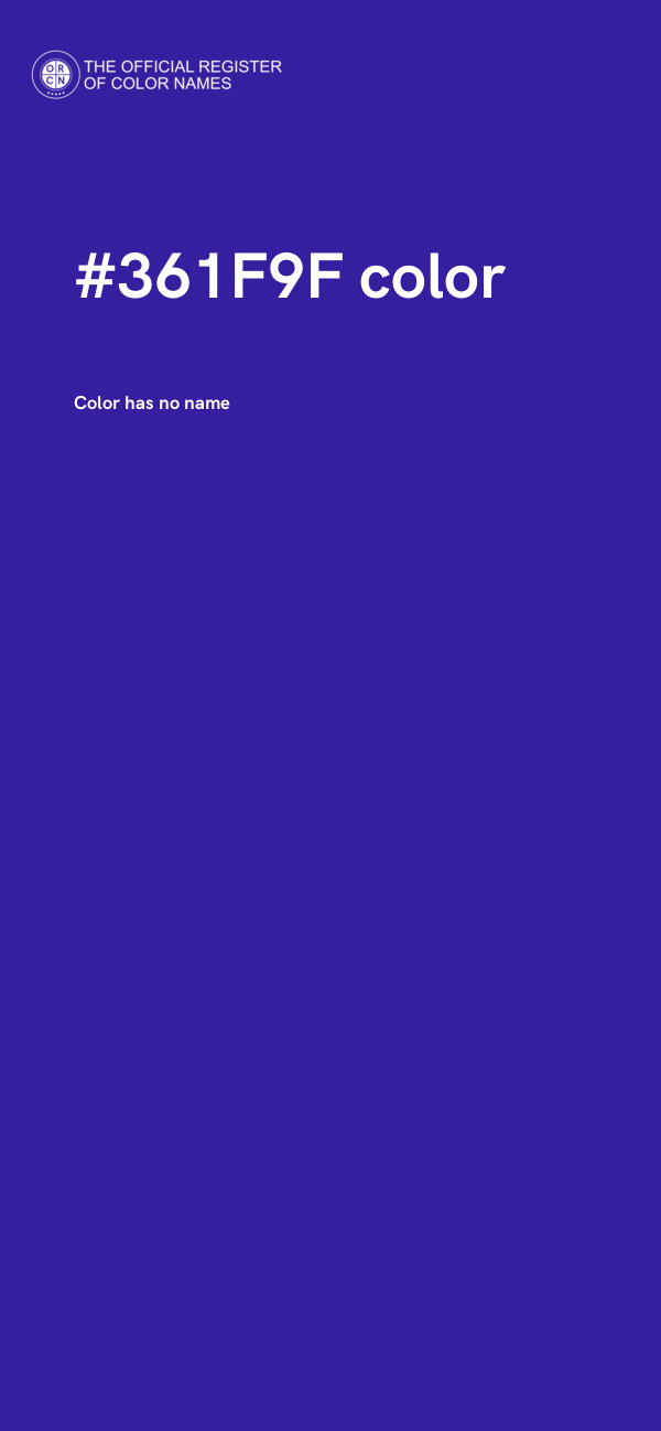 #361F9F color image