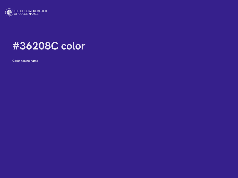 #36208C color image