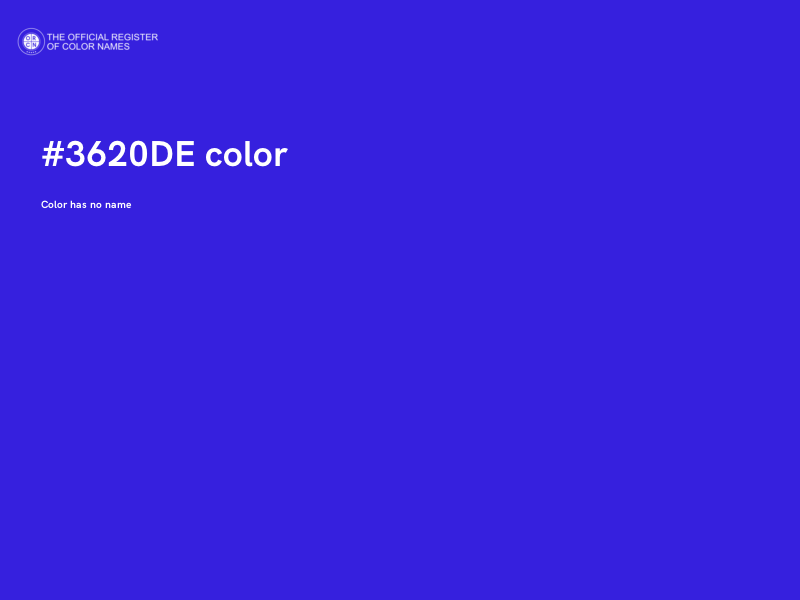 #3620DE color image