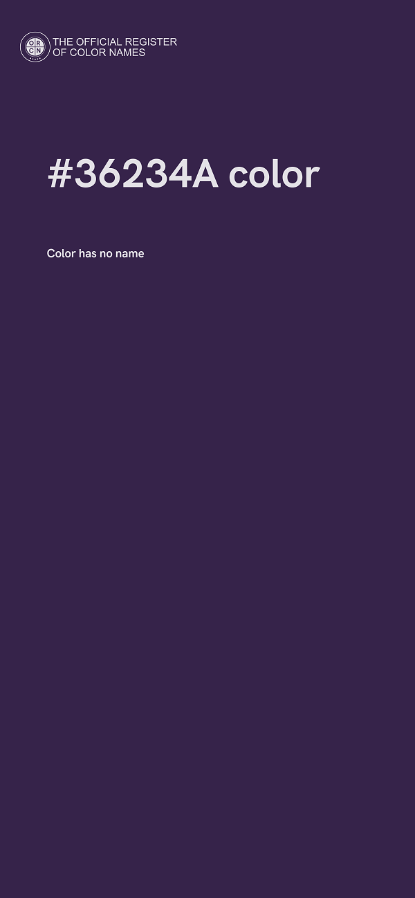 #36234A color image