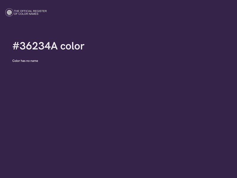 #36234A color image