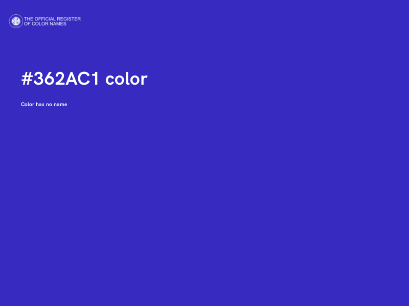 #362AC1 color image