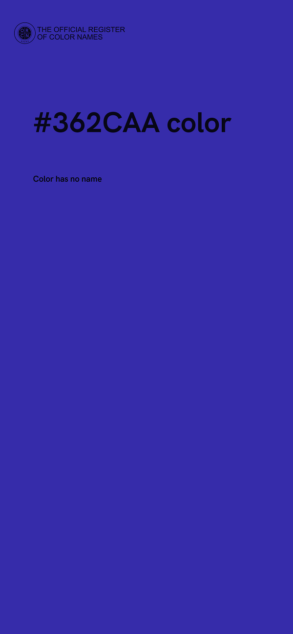 #362CAA color image